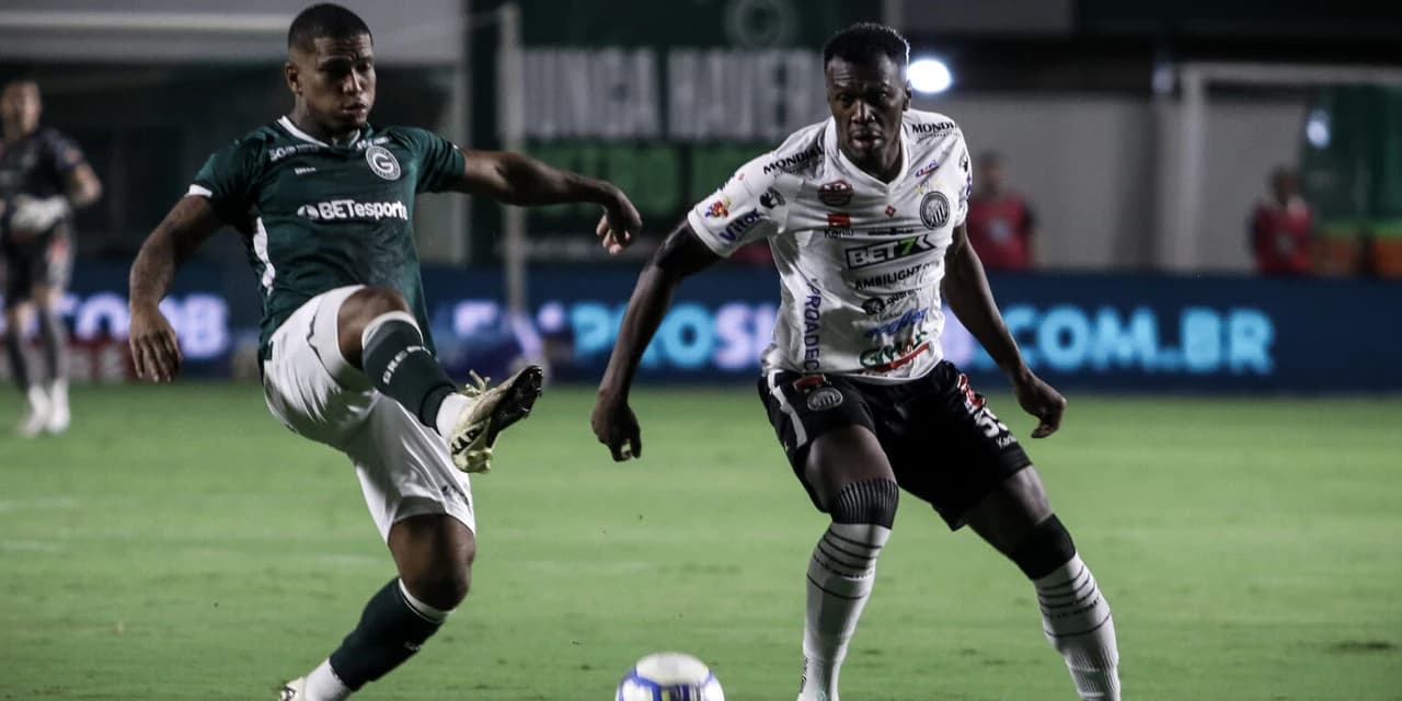 Operário perde para o Goiás fora de casa pela Série B
