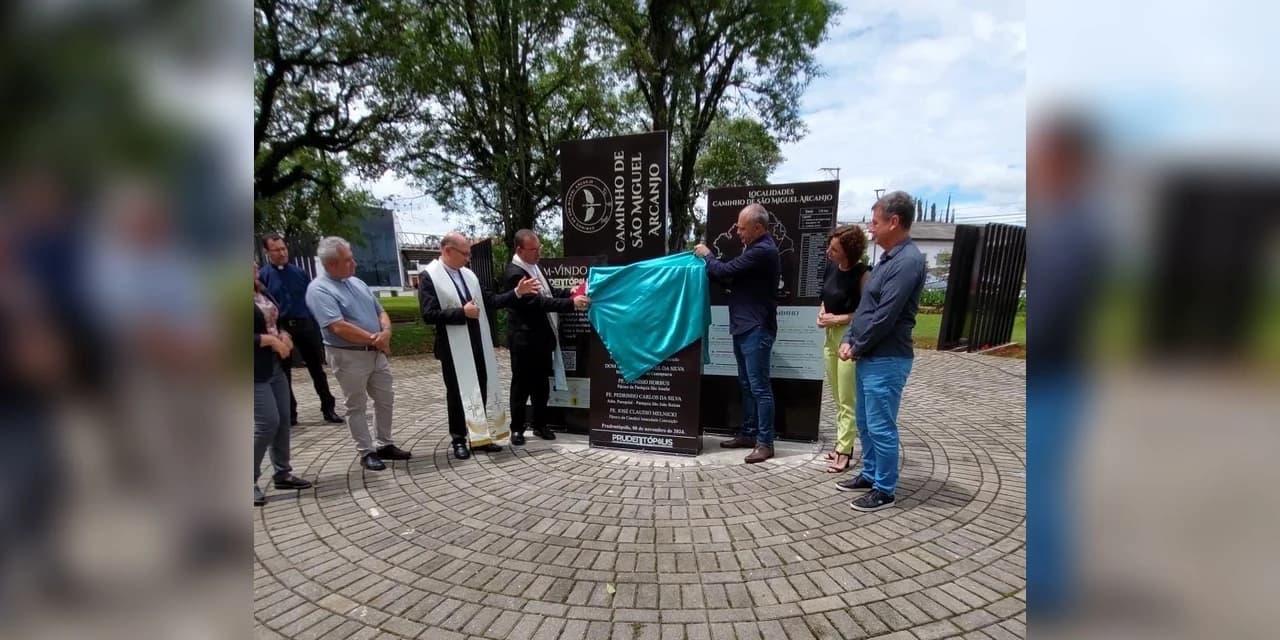 Foi realizado em Prudentópolis o lançamento oficial do Caminho de São Miguel. VÍDEO!