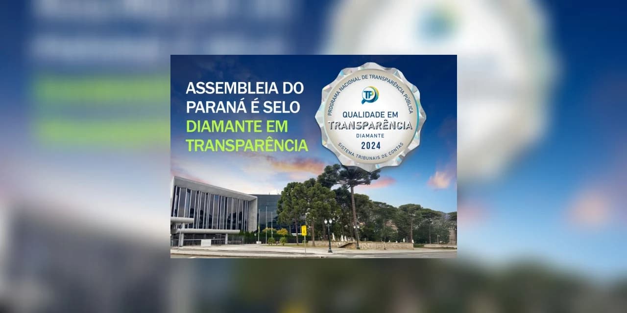 ALEP do Paraná conquista selo diamante em transparência pública