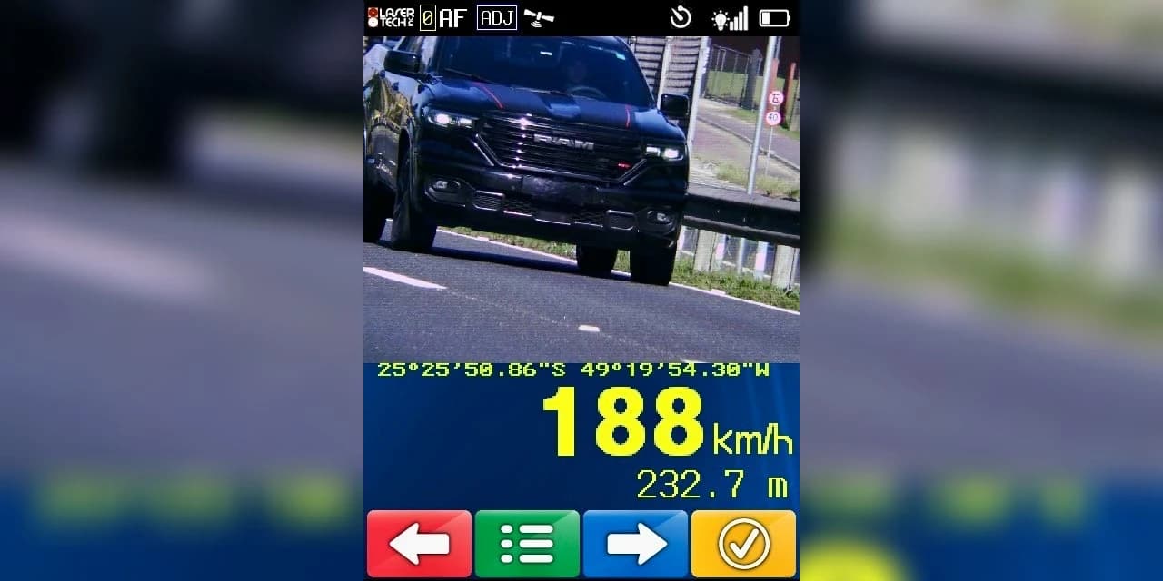 PRF flagra mais de 4700 motoristas acima da velocidade durante a operação Proclamação da República
