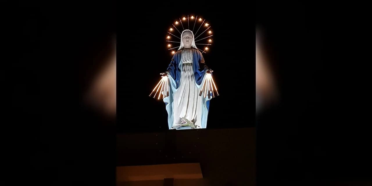 Imagem de Nossa Senhora das Graças é restaurada em Prudentópolis