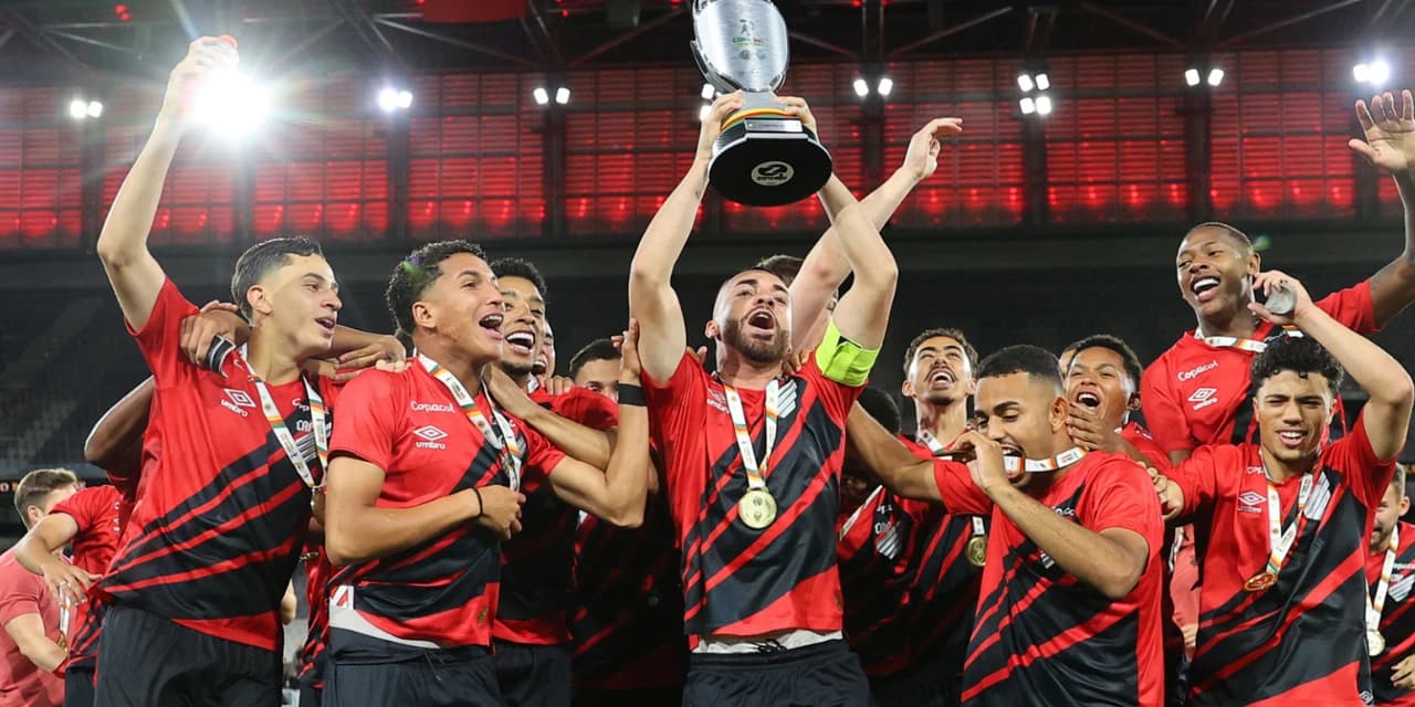 Athletico goleia o Marcílio Dias e é campeão da Copa Sul Sub-20