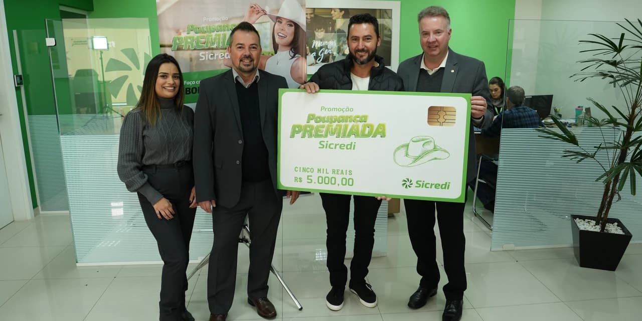 Campanha Poupança Premiada Sicredi entra na reta final: poupadores concorrem ao sorteio de R$ 1 milhão em dezembro