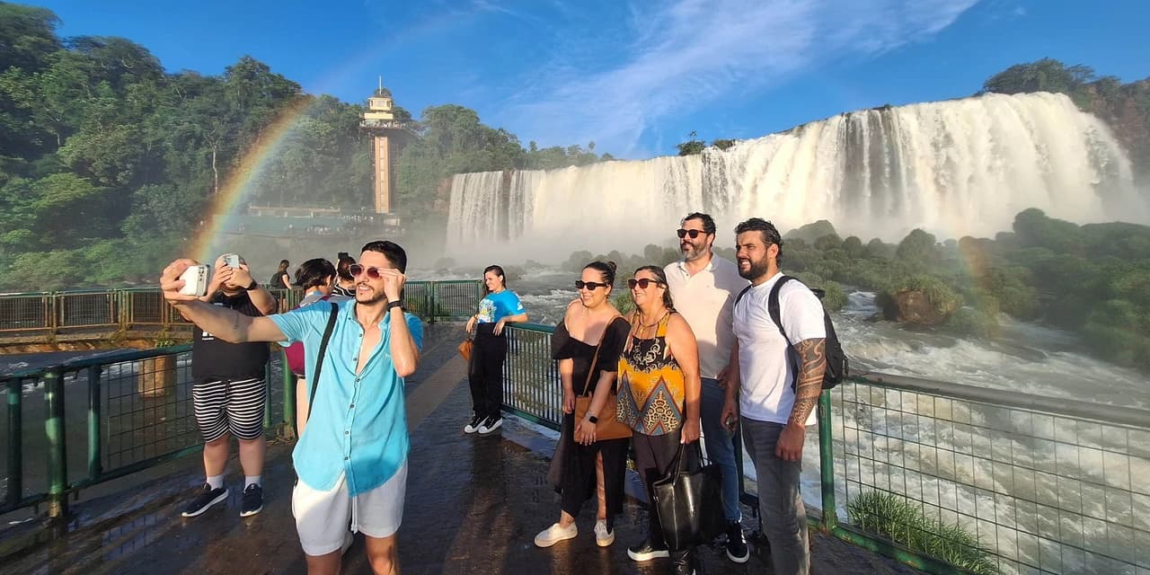 Mais de 1,8 milhão de turistas: Parque do Iguaçu registra a 2ª maior visitação anual