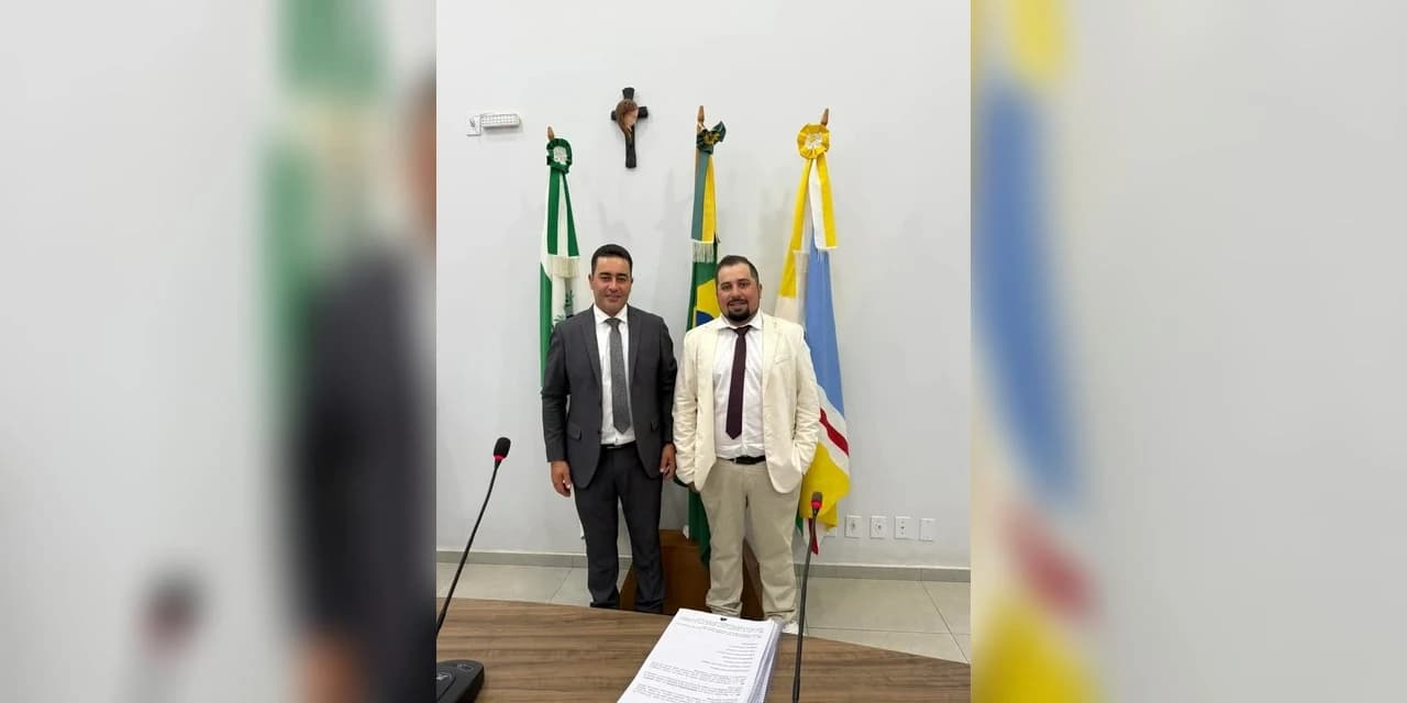 Pronunciamento do prefeito Marcelo Leite durante a sessão de posse em Guamiranga. VÍDEO!