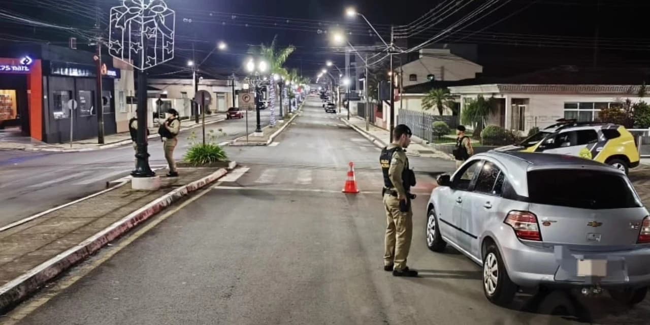 Polícia Militar realiza Operação Ordem no Trânsito em Imbituva