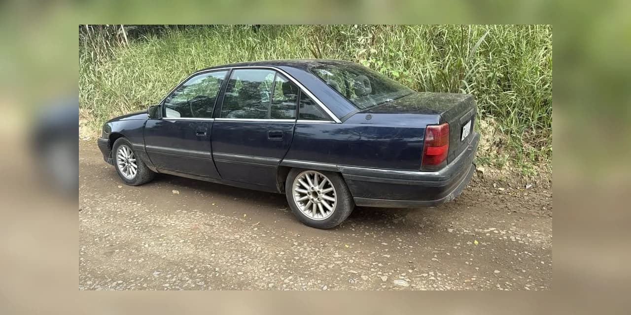 Veículo furtado em Guamiranga é encontrado abandonado em Prudentópolis