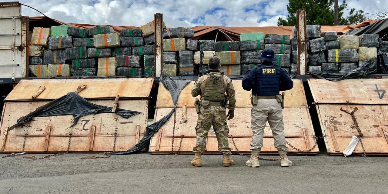 PRF apreende quase 4,5 toneladas de maconha em Guarapuava