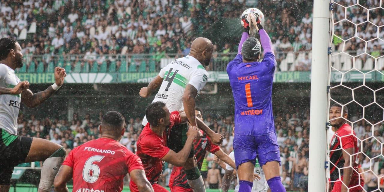 Coritiba e Athletico empatam sem gols no Couto Pereira
