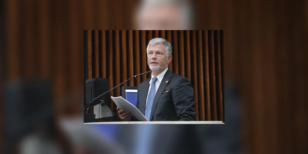 Embaixador da Ucrânia Andrii Melnyk sugere parcerias entre Paraná e Ucrânia