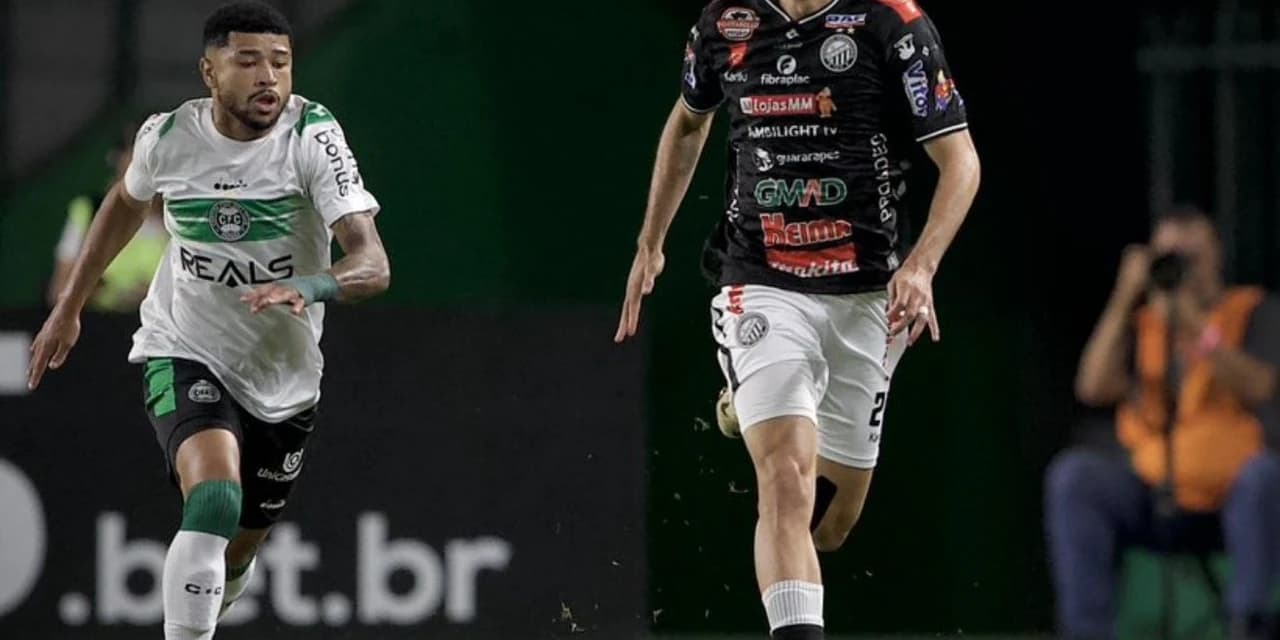 Empate classifica o Coritiba e deixa o Operário na liderança