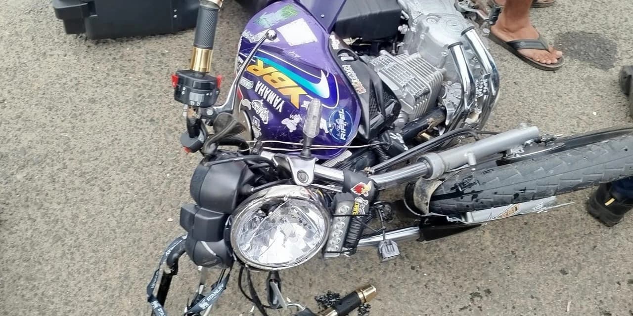 Motociclista morre em acidente entre moto e carro em Irati
