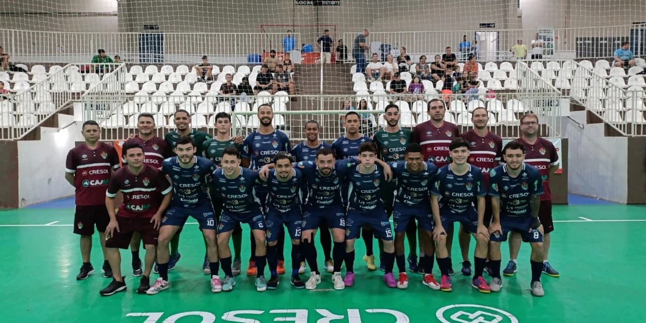 Futsal: Prude empata com CAD Guarapuava em amistoso no Gilmar Agibert