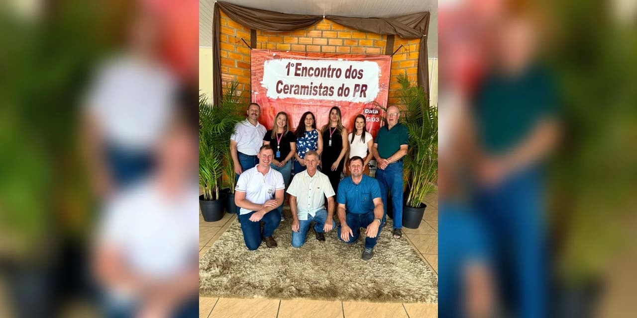 1º Encontro dos Ceramistas foi realizado em Prudentópolis. VÍDEO!