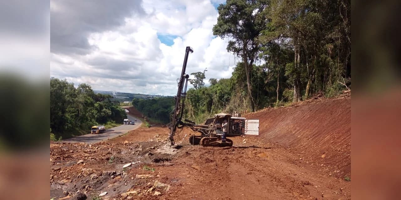 Rodovia em Guarapuava será interditada na terça-feira para a detonação de rochas