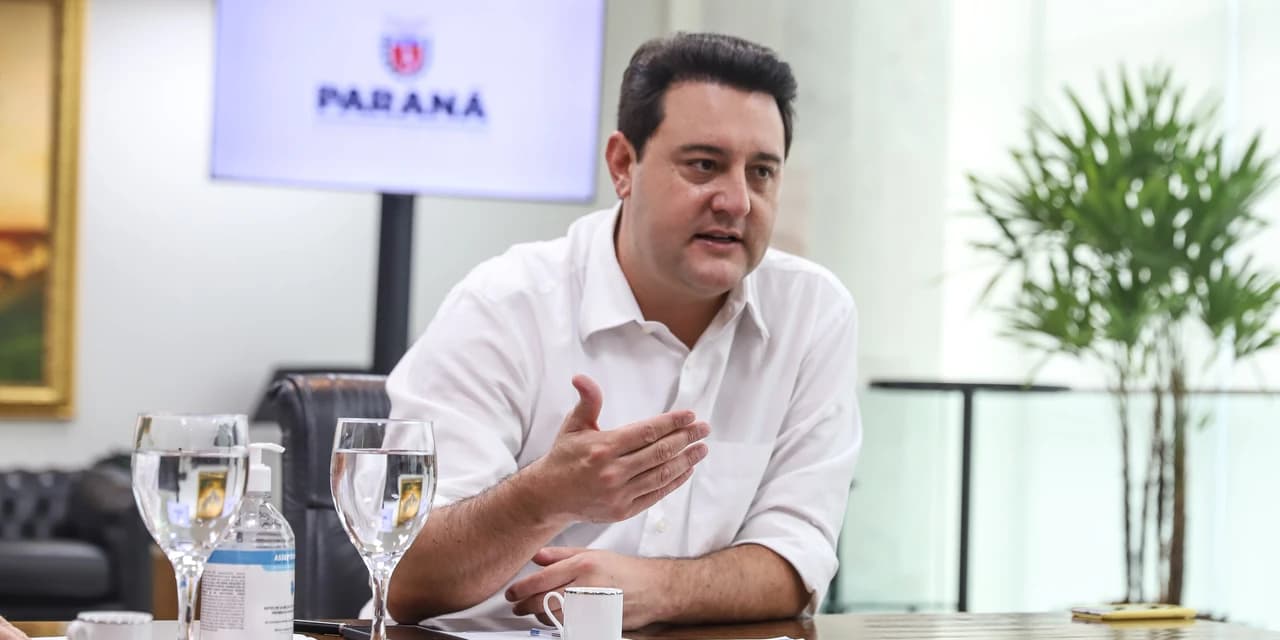 Ratinho Júnior assume desejo de disputar a Presidência da República