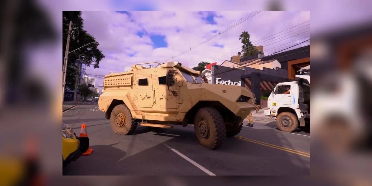 Paraná planeja compra de 12 blindados para as polícias e faz testes para avaliar o mercado