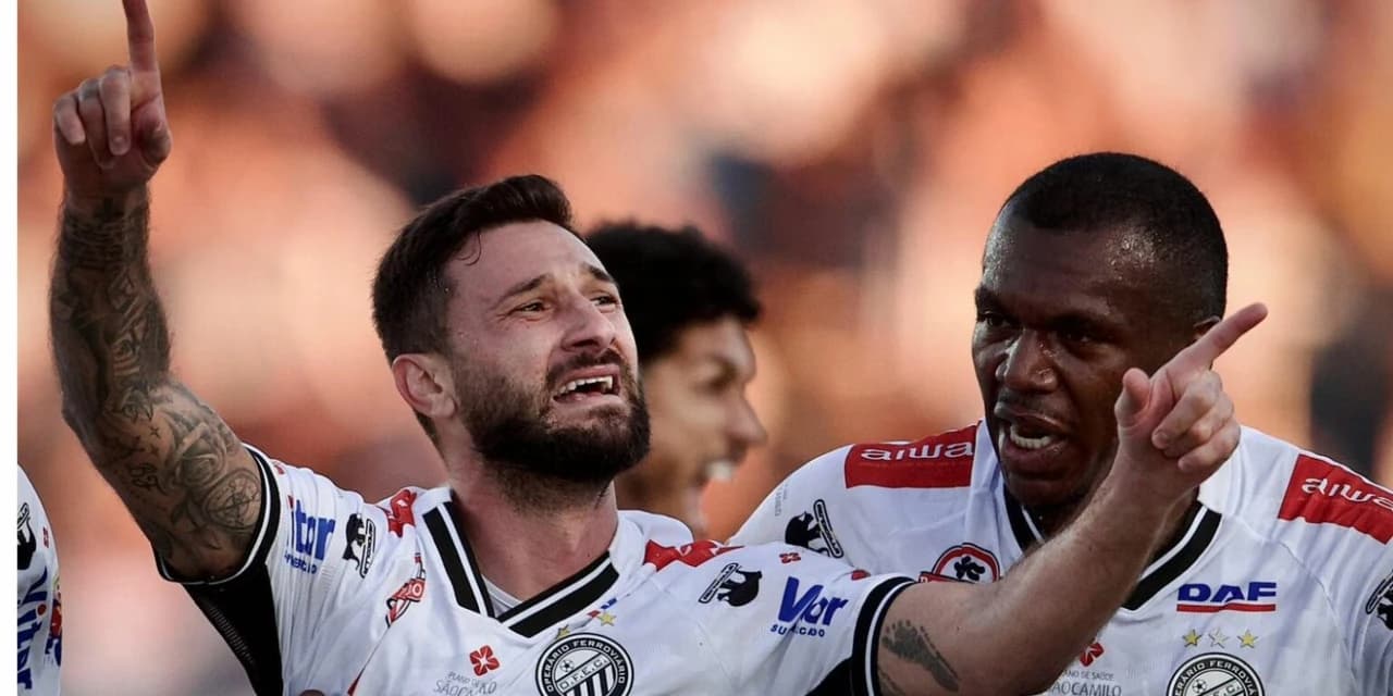 Operário busca empate contra o Vasco e deixa classificação em aberto na Copa do Brasil