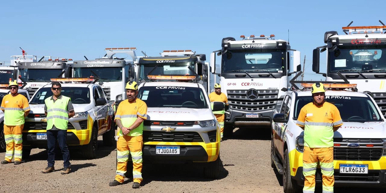 Concessionária do Lote 3, CCR PRVias inicia operação de serviços nas rodovias