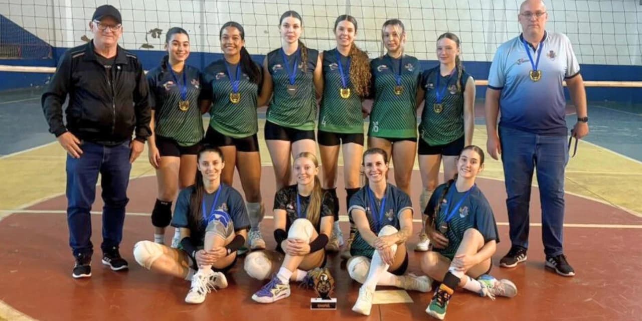 Prudentópolis vence o Torneio de Voleibol de Santa Maria do Oeste