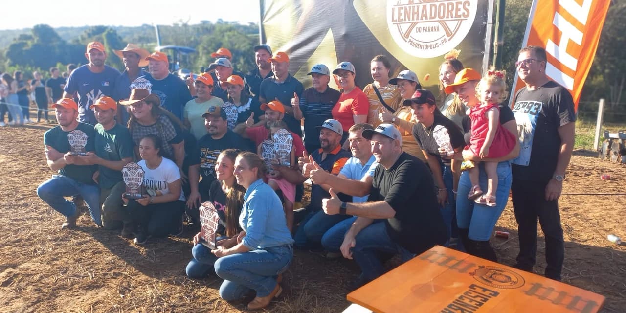 1ª Competição de Lenhadores do Paraná foi um sucesso em Prudentópolis. VÍDEO!
