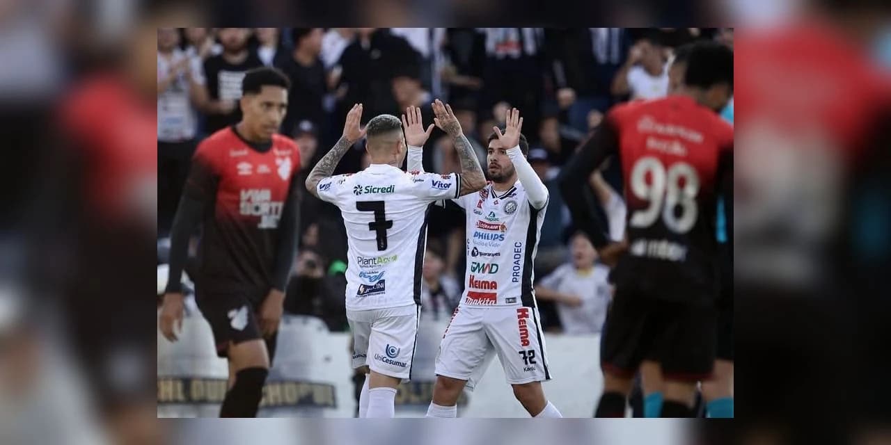 Em duelo paranaense, Operário e Athletico empatam no Germano Krüger