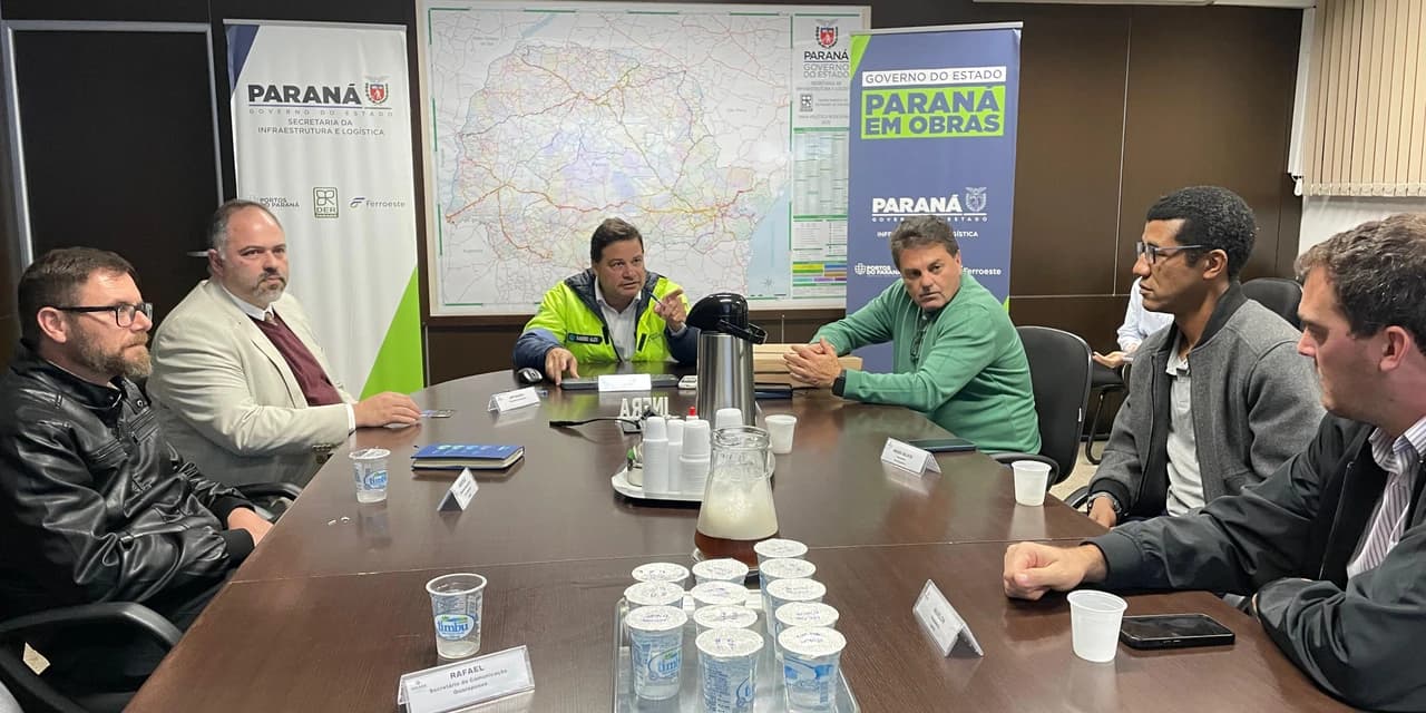 Artagão Júnior e prefeito Denilson Baitala articulam implantação de rota de trem turístico em Guarapuava