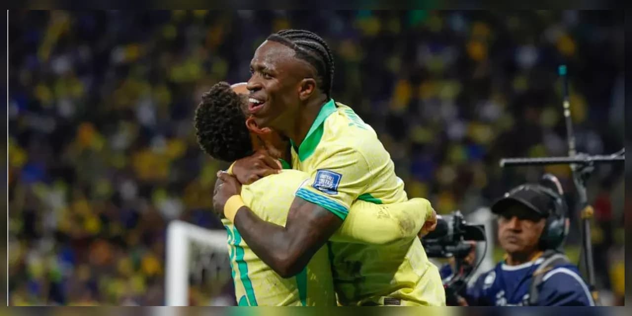 Brasil vence primeira com Ancelotti e se classifica para Copa do Mundo