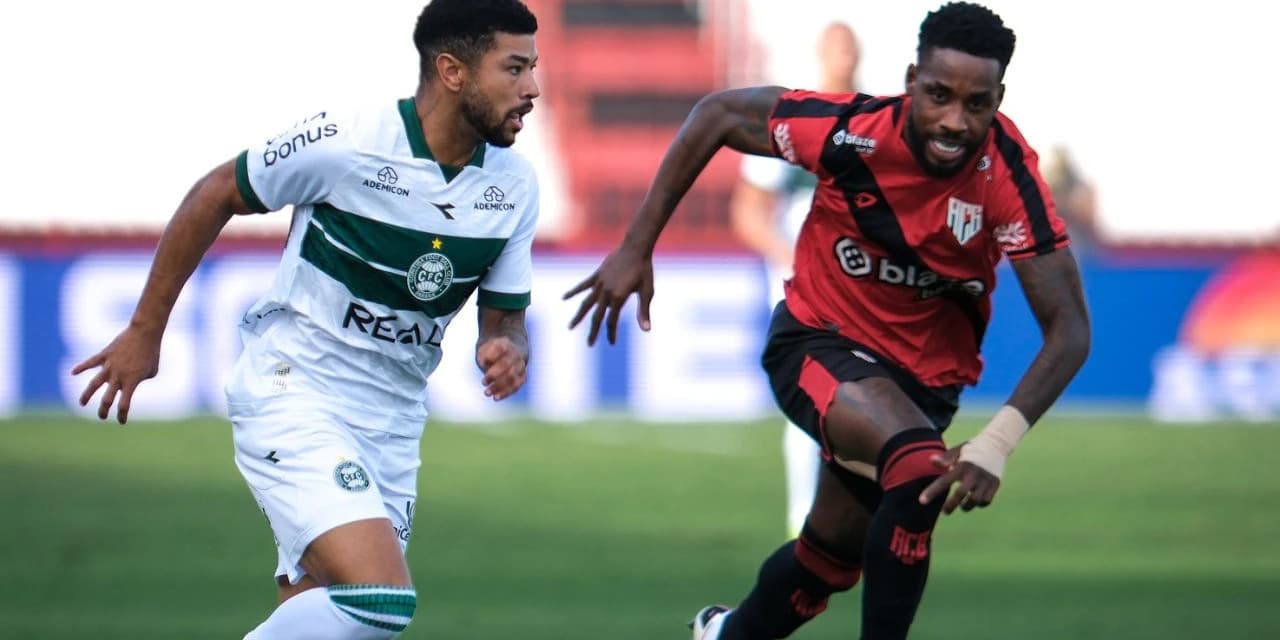 Em jogo truncado, Coritiba empata sem gols contra o Atlético-GO