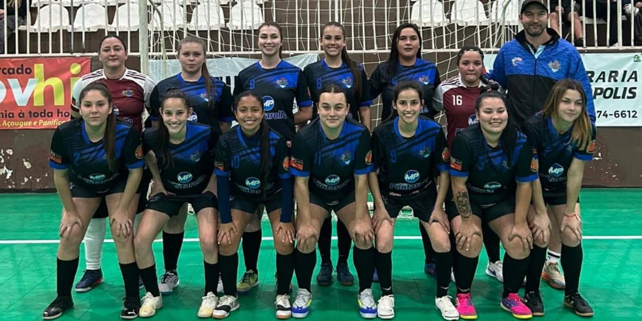 Futsal Feminino de Prudentópolis é finalista da Liga Regional