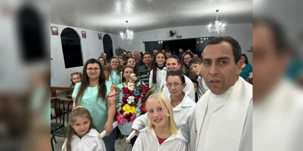Em Prudentópolis comunidade de Barra das Canoas celebra Santo Antônio com fé e alegria