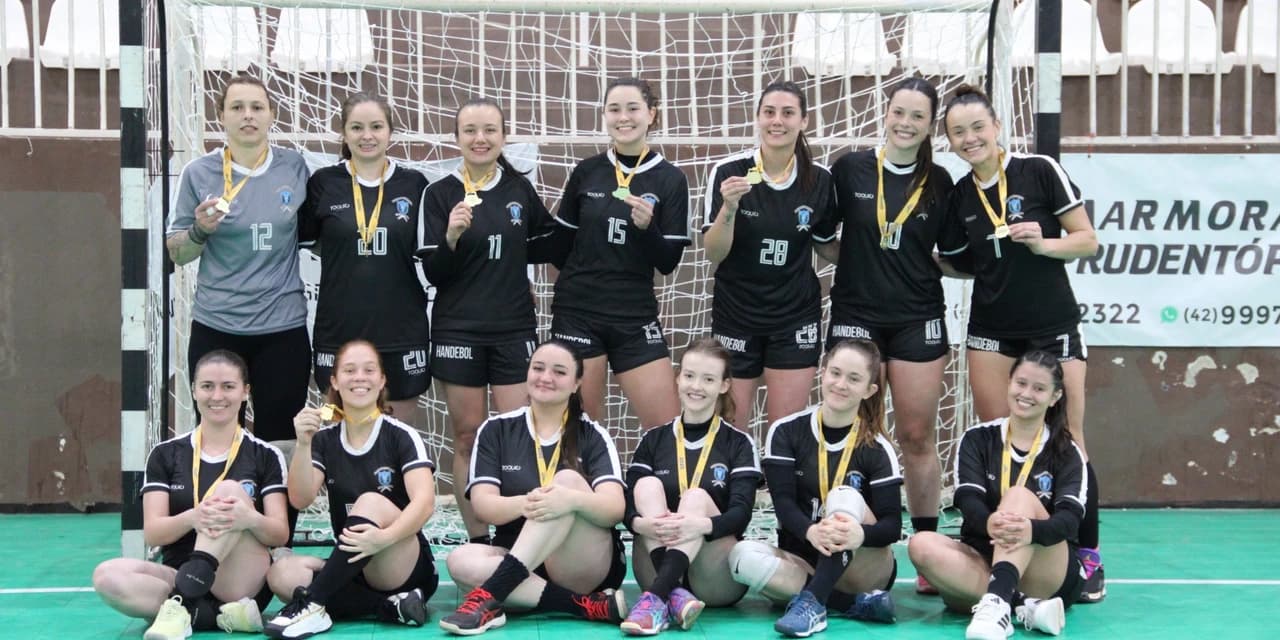 JAPS 2025: Após 7 anos Ivaí volta ao pódio conquistando o título de campeão no handebol feminino
