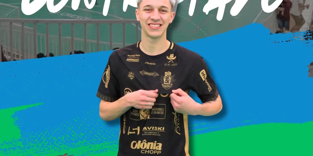 Pedrinho Lisboa, é a nova contratação do Prude Futsal