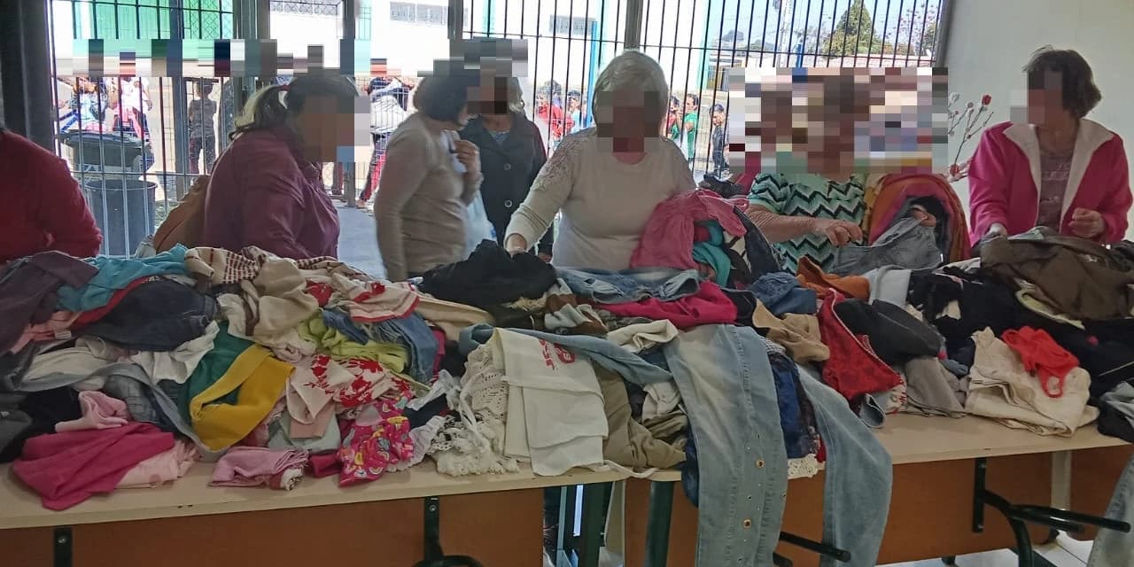 Em Ivaí secretaria municipal de Promoção e Assistência Social realizou a distribuição de roupas e calçados