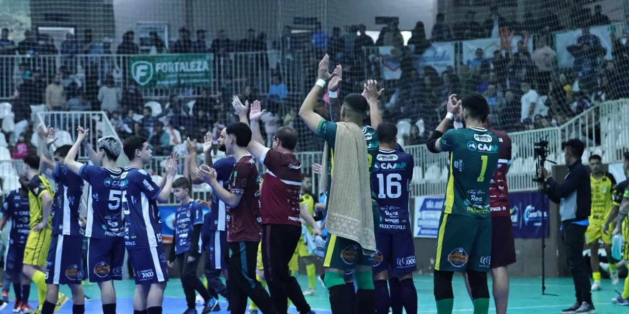 Bronze de Futsal: Prudentópolis vence fora de casa, segue líder e amplia vantagem na ponta da classificação