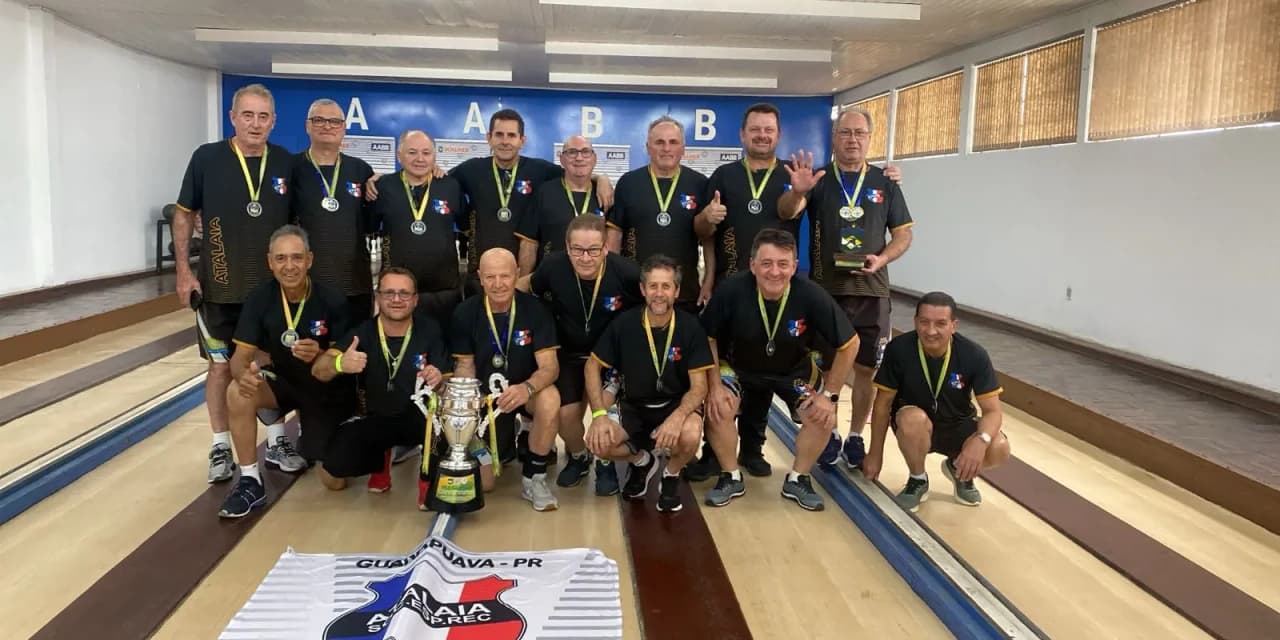 Equipe de Guarapuava é vice campeã do campeonato brasileiro de bolão sênior