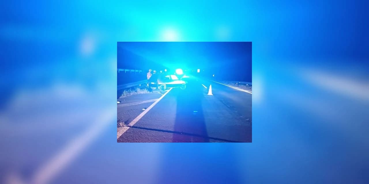 PRF prende motorista embriagado após colisão contra defensa na BR-376 em Ponta Grossa