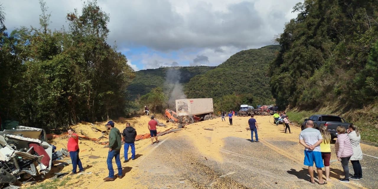 ATENÇÃO: PRF informa Interdição total da serra da esperança BR-277