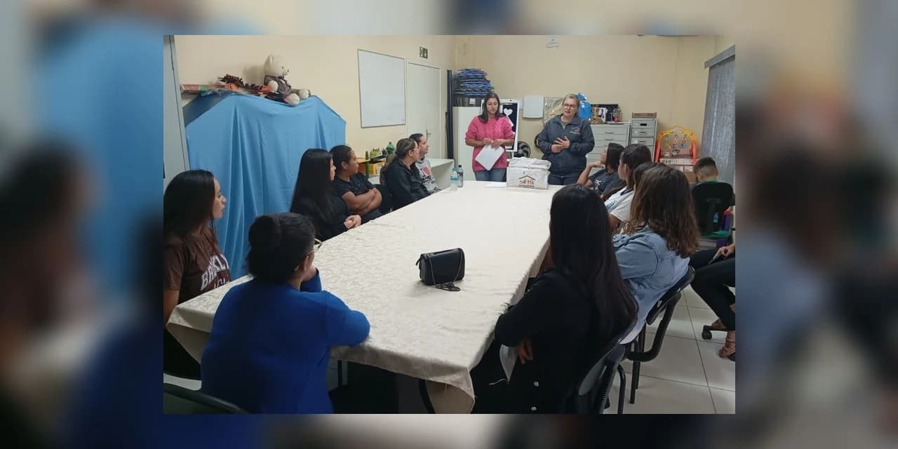 Em Ivaí CRÁS promove encontro com as gestantes