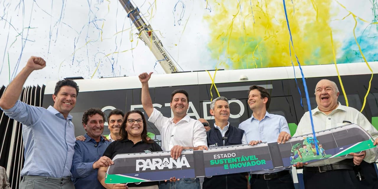 Paraná será o primeiro estado da América do Sul a adotar Bonde Urbano Digital no transporte coletivo