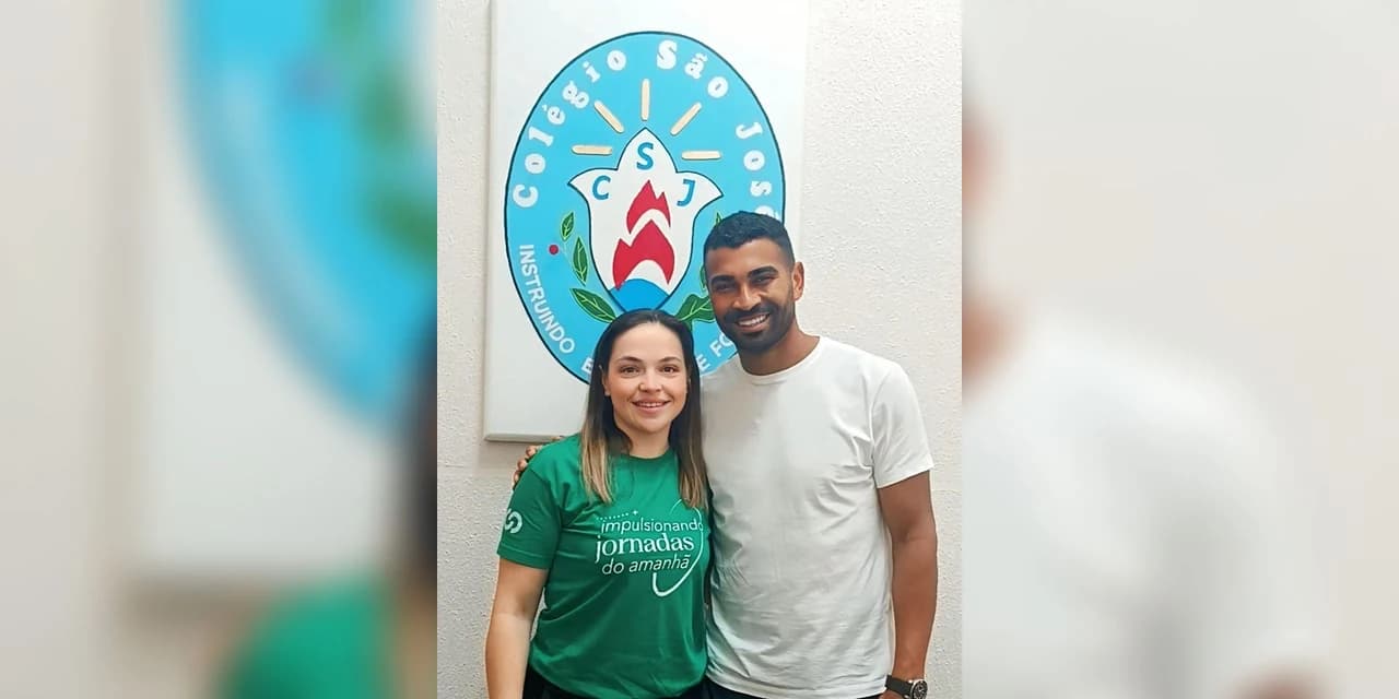 Thiago Santos do Fluminense é anunciado oficialmente como sócio investidor do Colégio São José em Prudentópolis