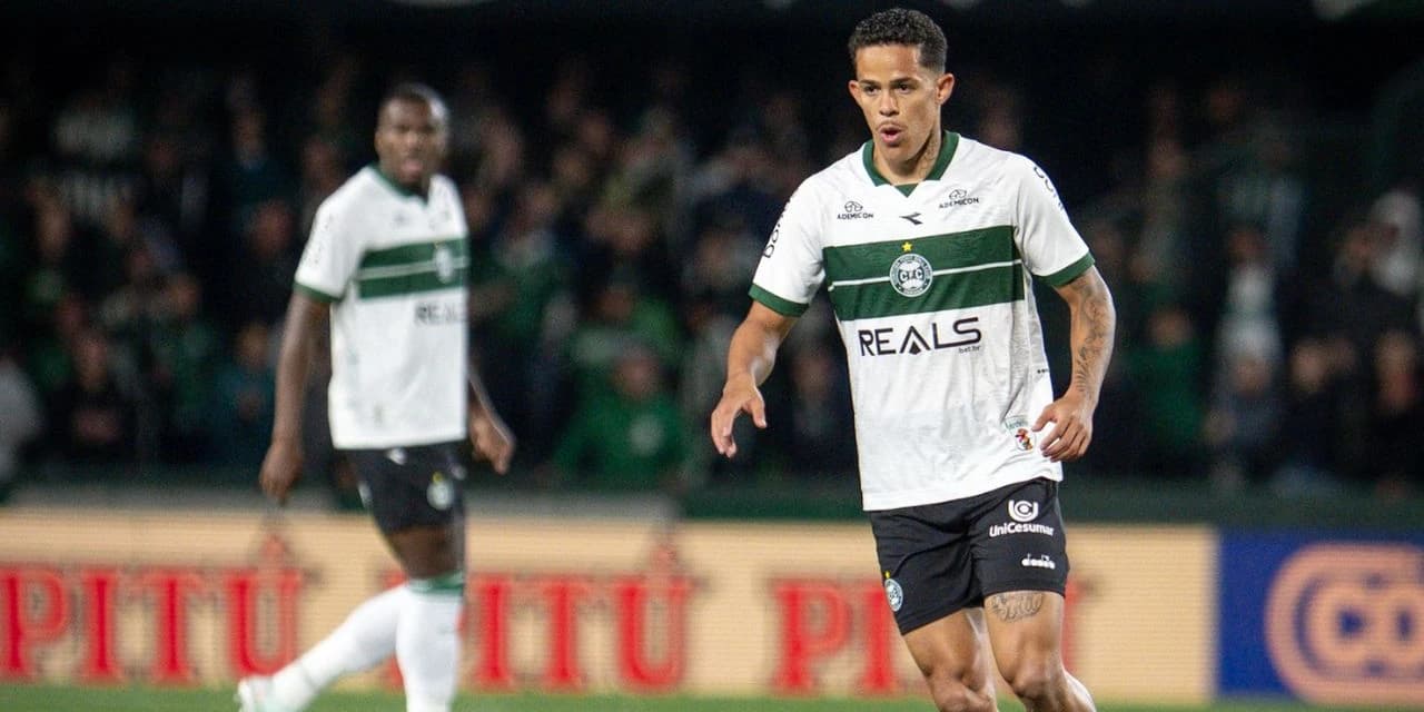 Coritiba pressiona até o fim, mas fica no empate com o Goiás