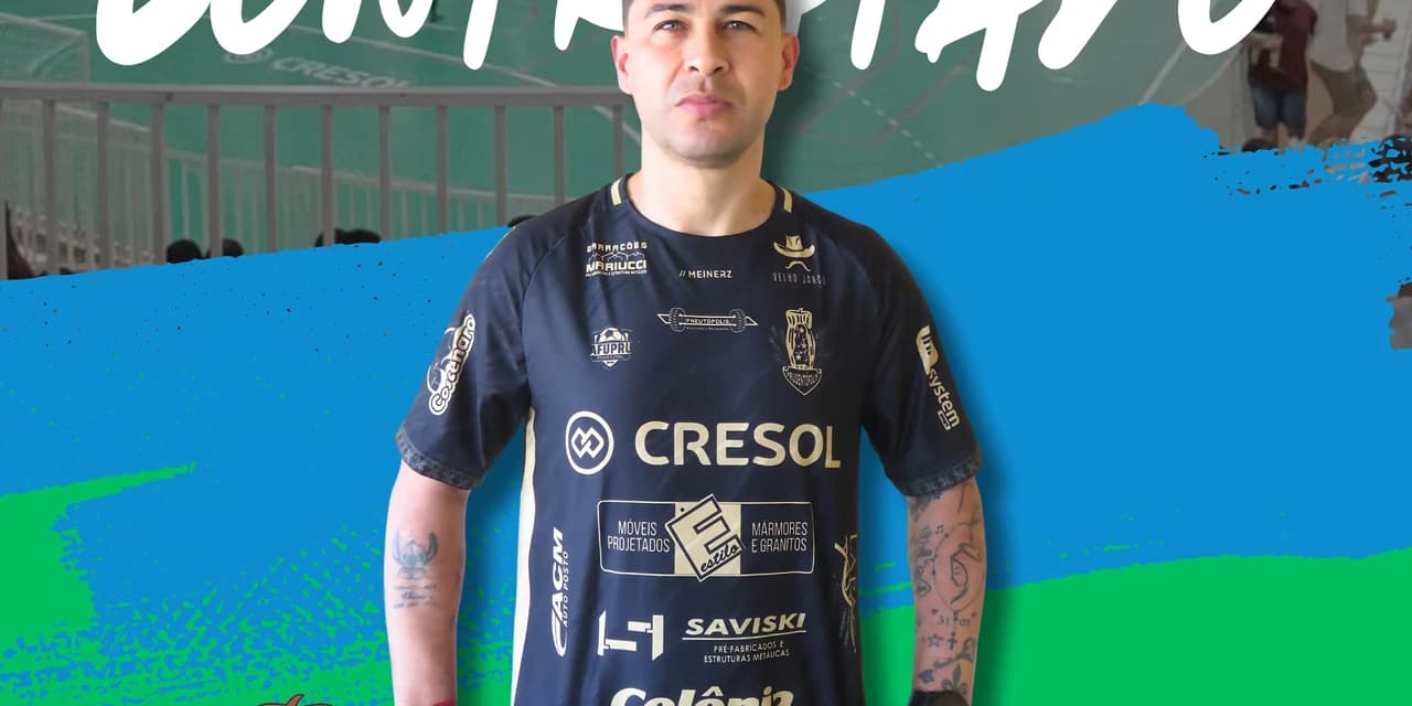 Prude Futsal anuncia a contratação de Jaison Ramos com passagem pelo Fazenda Futsal