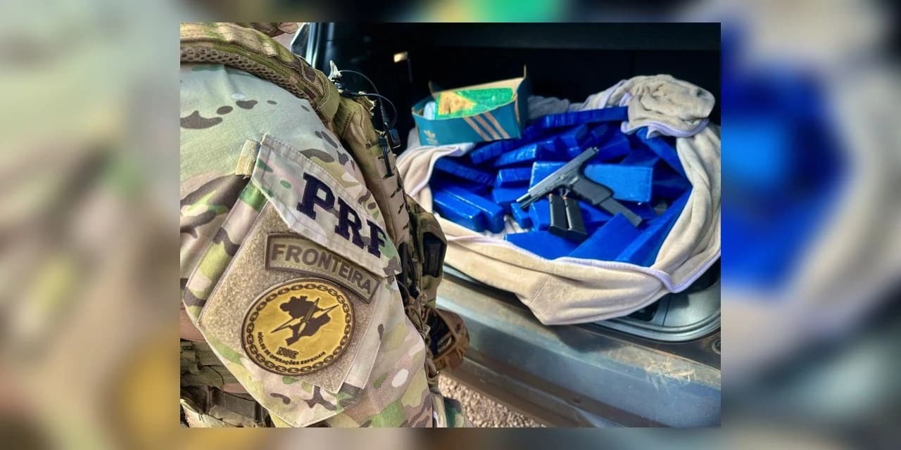 PRF apreende arma com “kit rajada” com traficantes na região de Cascavel