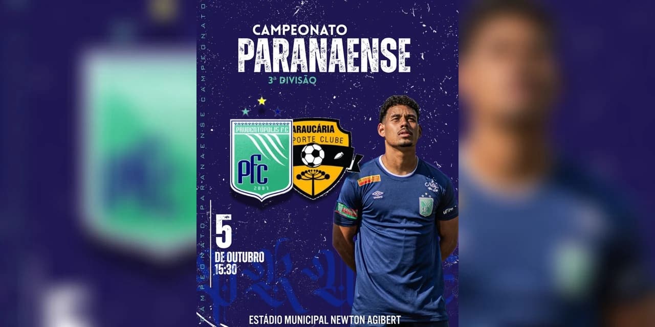 Prudentópolis recebe o Araucária neste domingo (5) em jogo decisivo