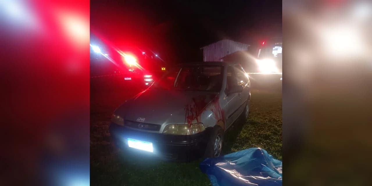 PCPR prende em flagrante homem suspeito de matar o próprio genro a facadas