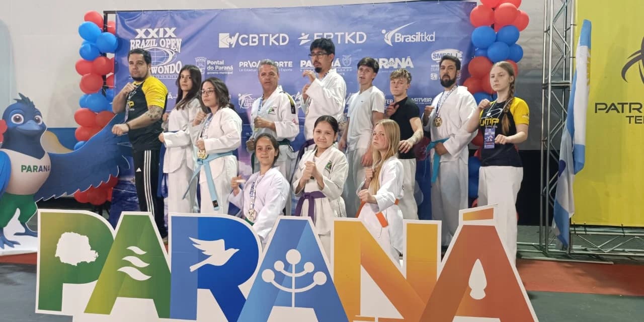 Atletas de Prudentópolis obtiveram excelente desempenho na 29ª edição do Brazil Open de Taekwondo em Pontal do Paraná