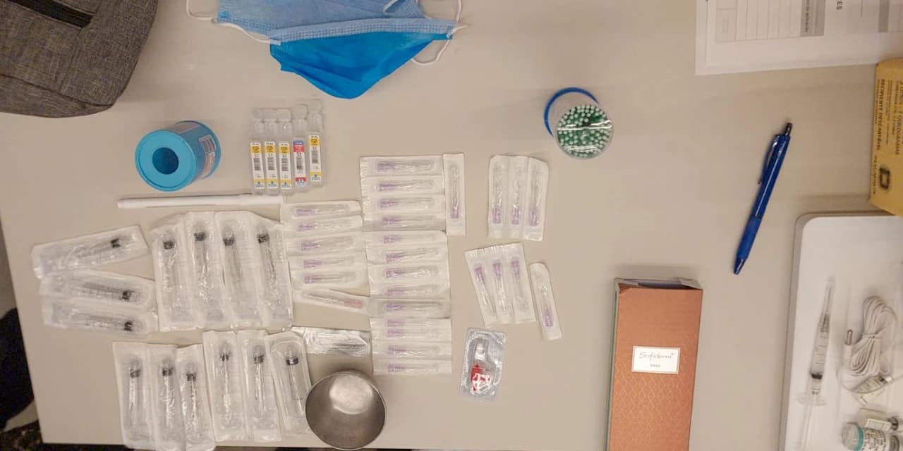 PCPR apreende materiais em ação contra estudante por exercício ilegal da medicina