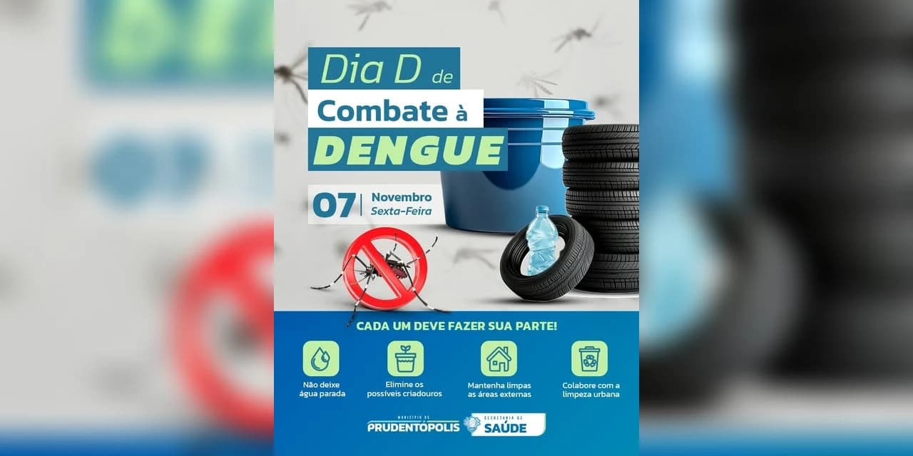 Prudentópolis realiza dia D de Combate à Dengue
