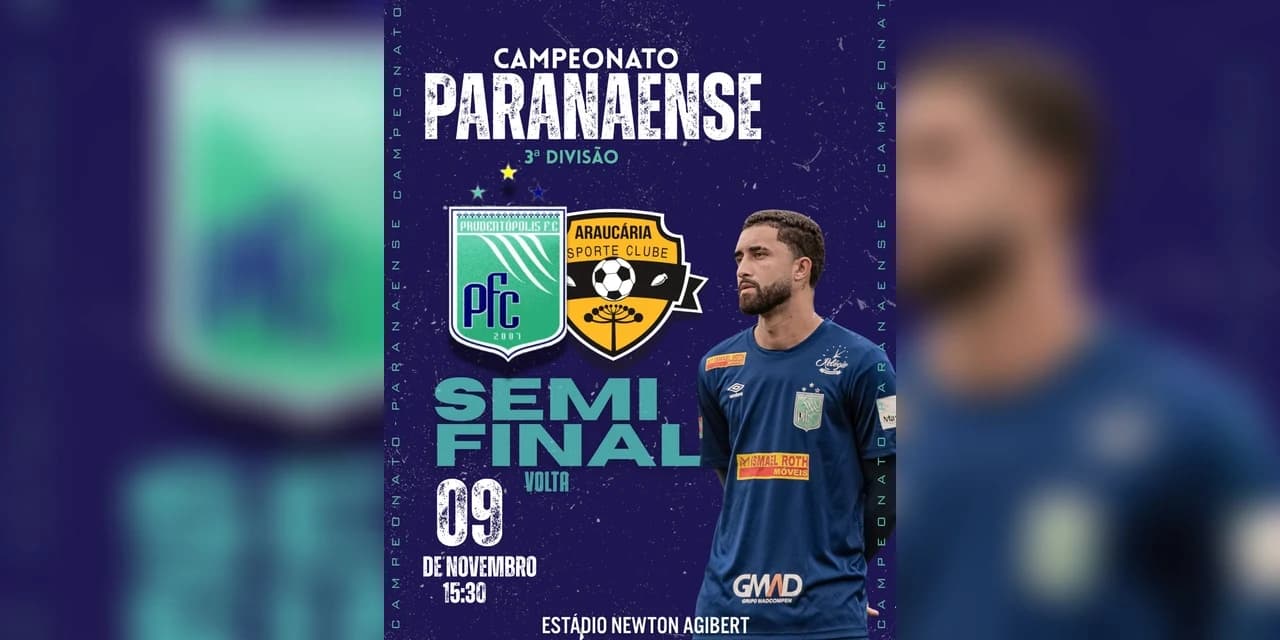 Prudentópolis está muito próximo de conseguir o acesso para a 2ª divisão do paranaense